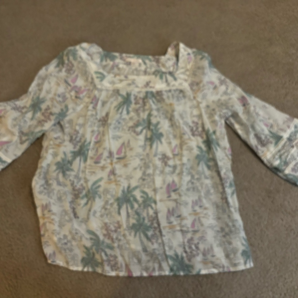 LC Lauren Conrad Peasant Top XL